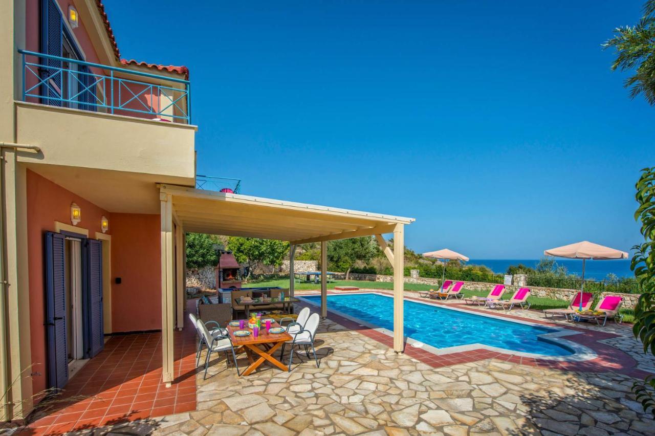 Villa Skala Seaview By Villa Plus Spathion Екстер'єр фото