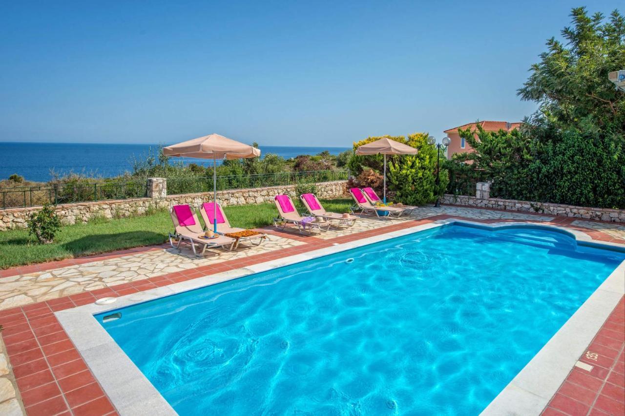 Villa Skala Seaview By Villa Plus Spathion Екстер'єр фото