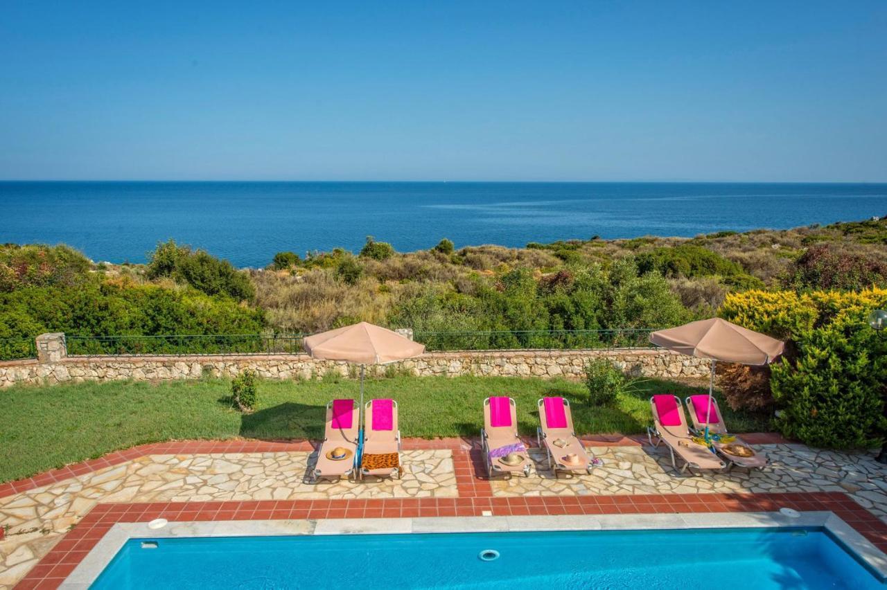 Villa Skala Seaview By Villa Plus Spathion Екстер'єр фото