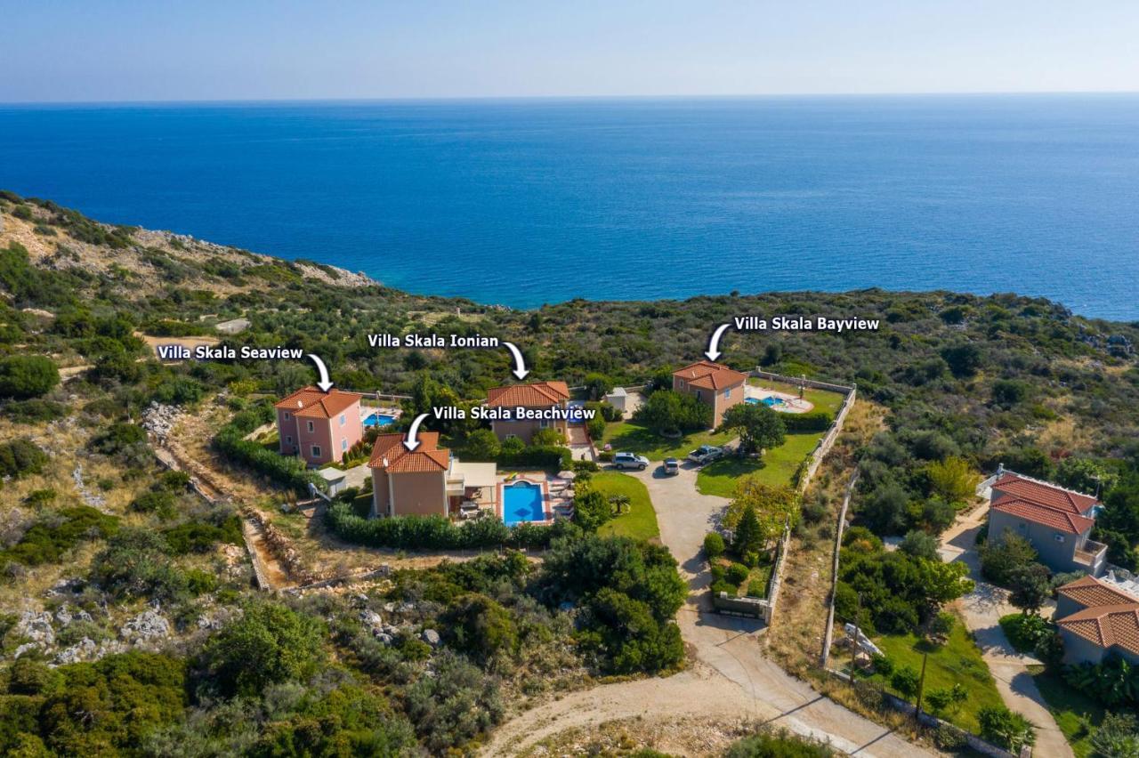 Villa Skala Seaview By Villa Plus Spathion Екстер'єр фото