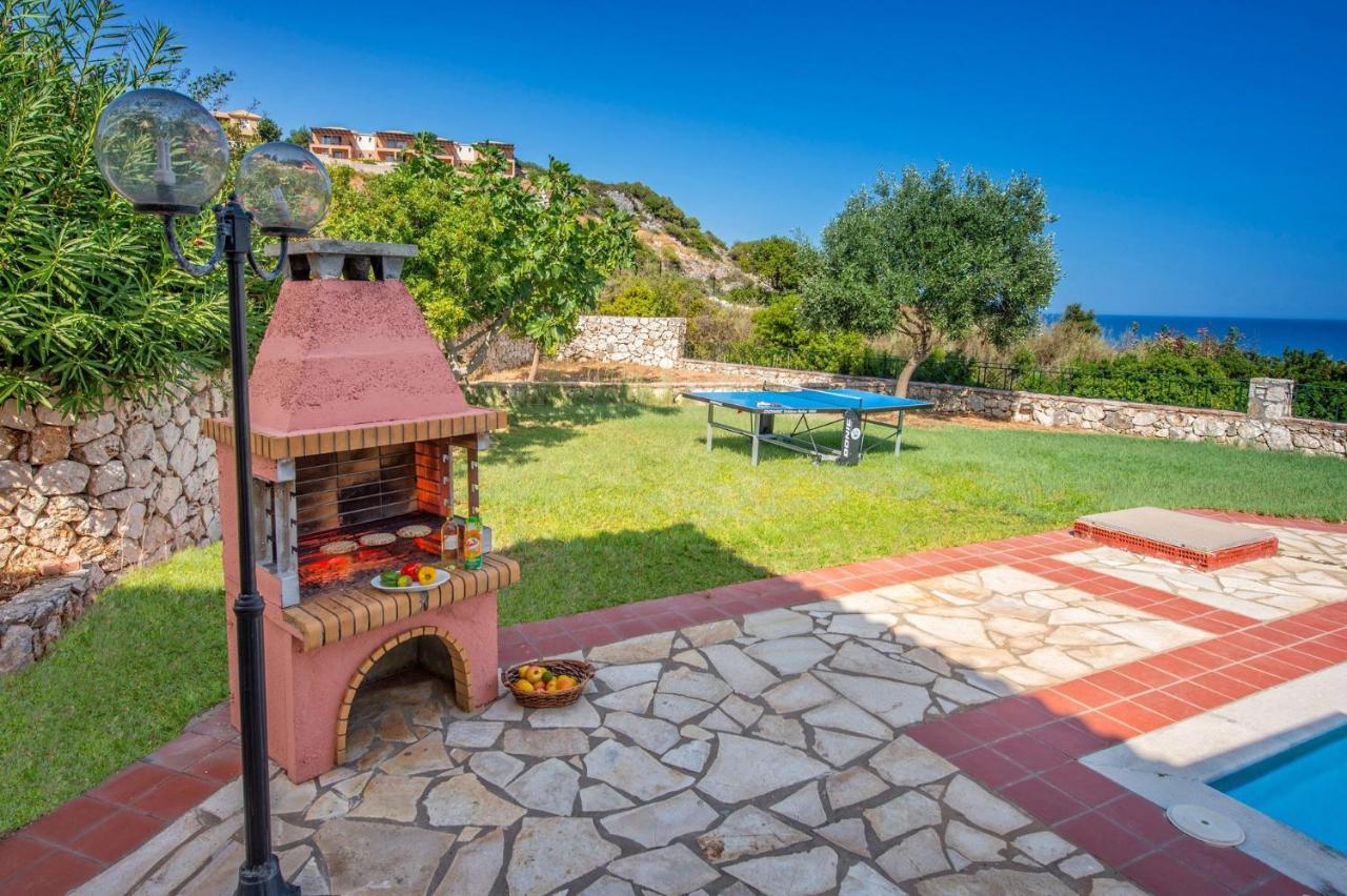 Villa Skala Seaview By Villa Plus Spathion Екстер'єр фото